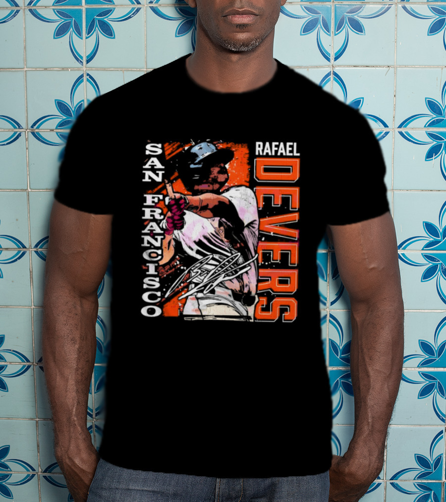 Rafael Devers San Francisco Baseball T-Shirt