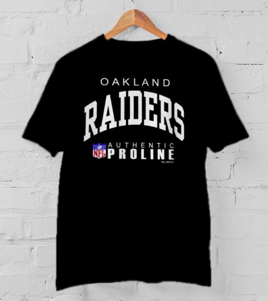 Oakland Raiders Authentic Pro Line NFL 1995 T-Shirt