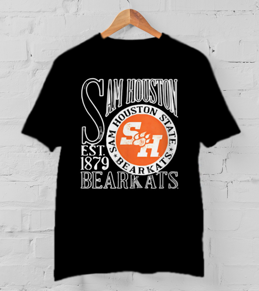 Sam Houston State Bearkats Est 1879 SH Paw T-Shirt