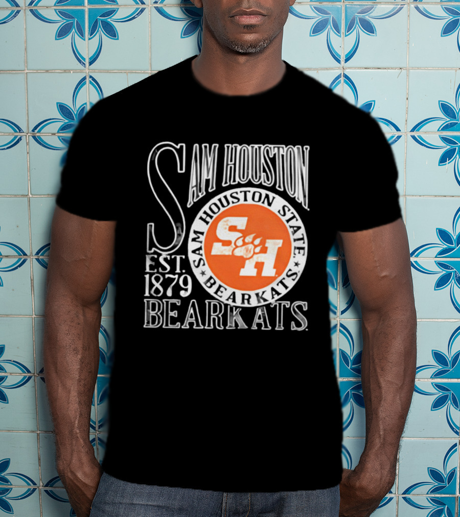 Sam Houston State Bearkats Est 1879 SH Paw T-Shirt