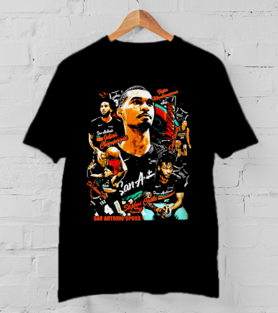 San Antonio Spurs Basketball Legend T-Shirt