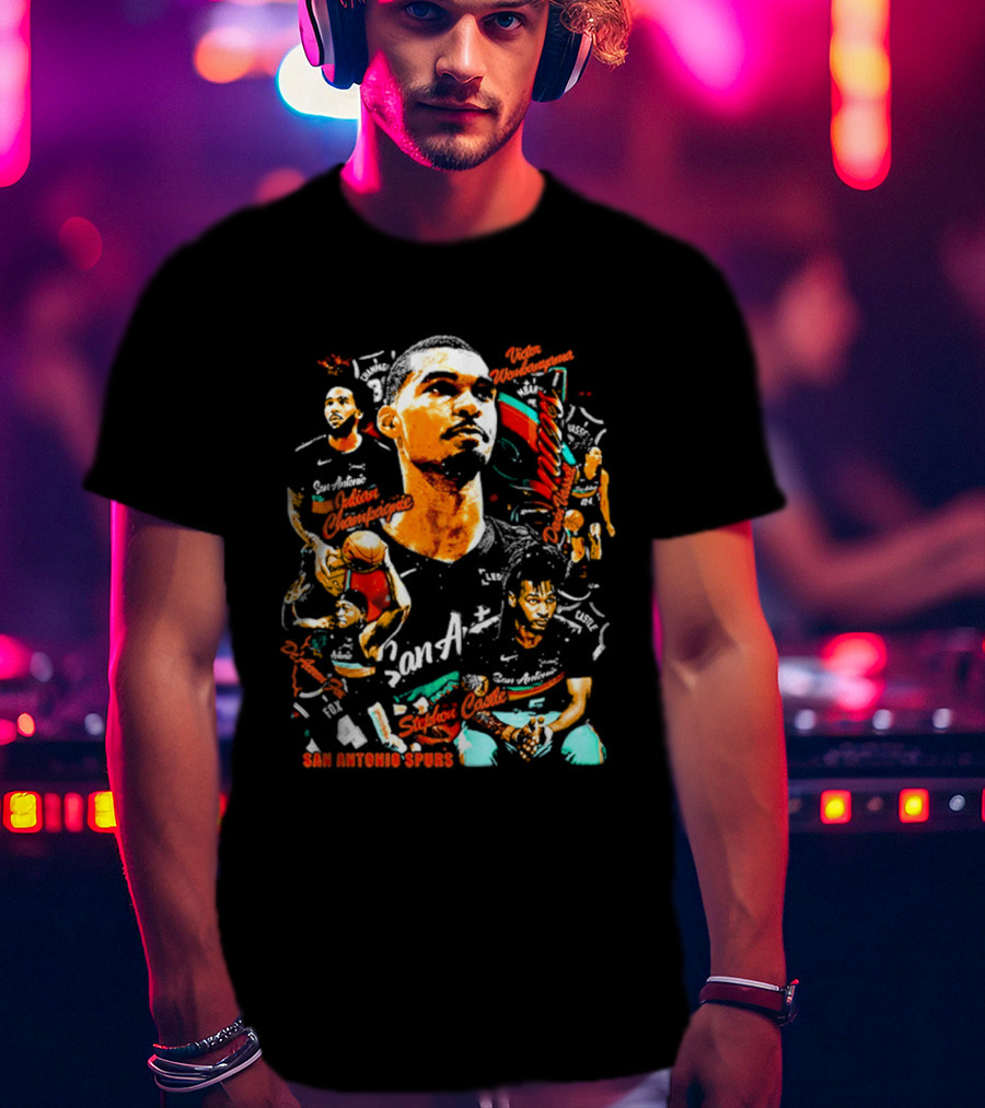San Antonio Spurs Basketball Legend T-Shirt