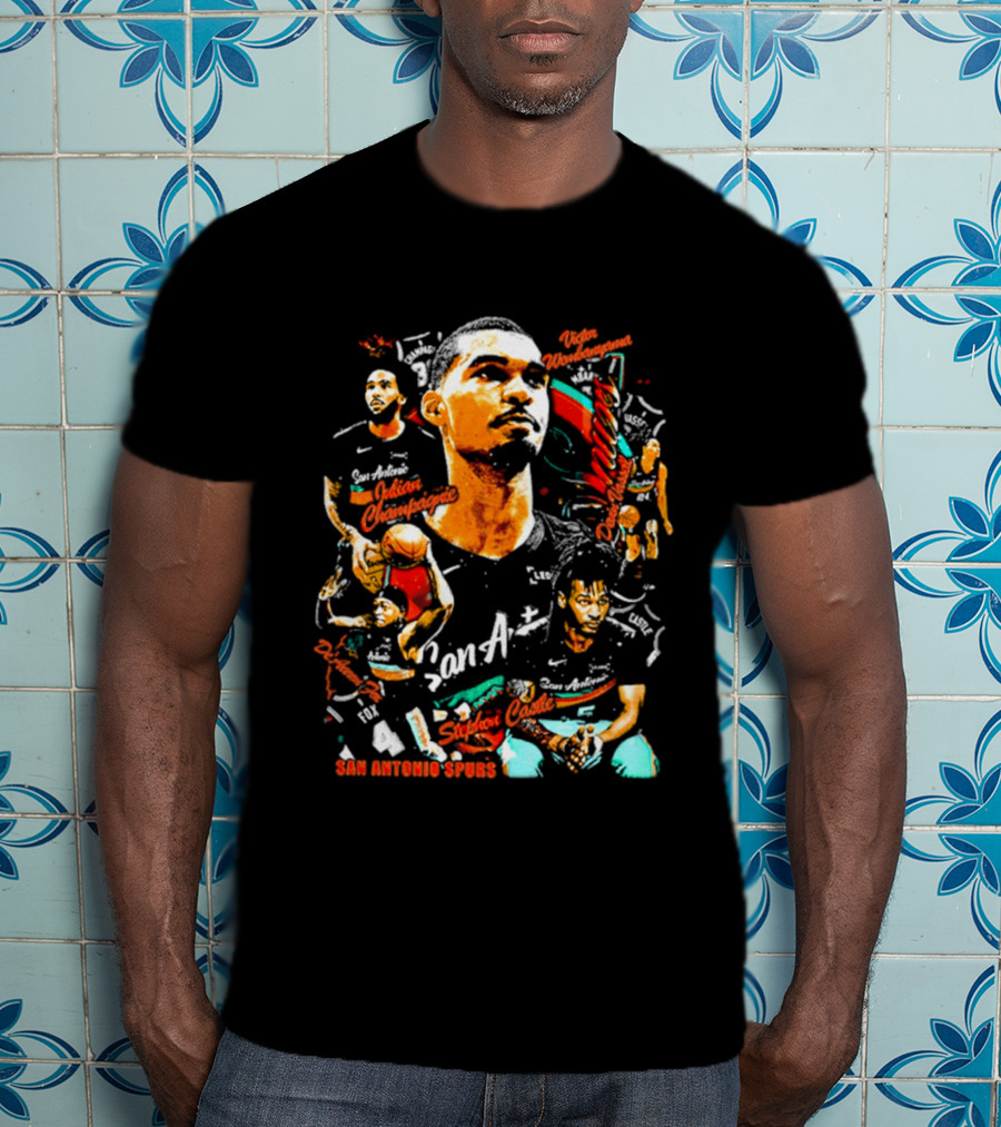 San Antonio Spurs Basketball Legend T-Shirt