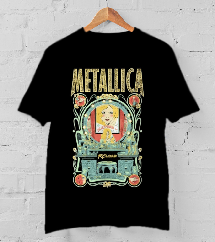 Metallica Reload The Memory Remains T-Shirt