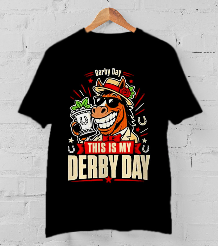Derby Day Mint Julep Horse Party T-Shirt