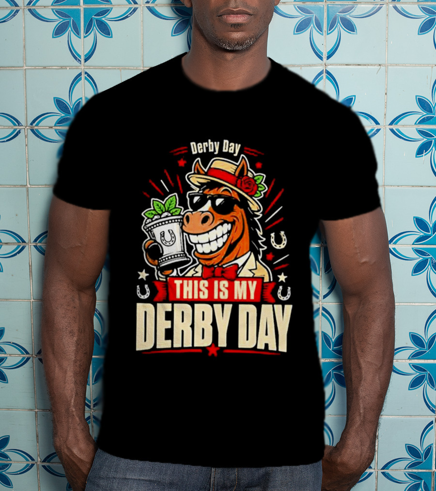 Derby Day Mint Julep Horse Party T-Shirt