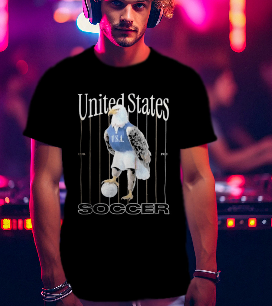 United States Soccer USA Eagle T-Shirt