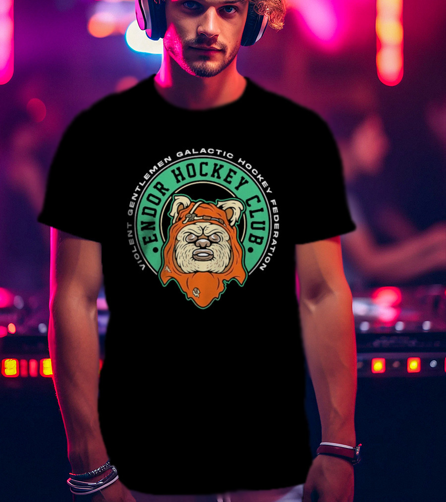 Violent Gentlemen Galactic Hockey Federation Endor Hockey Club 2026 T-Shirt