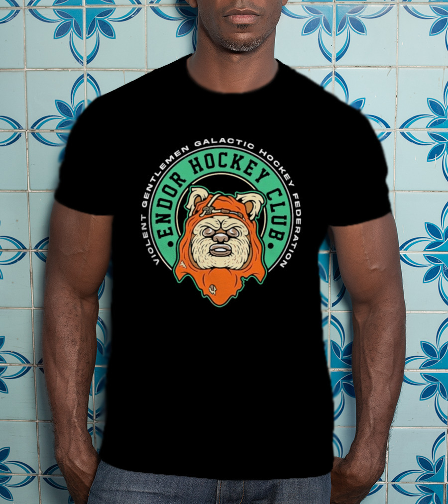 Violent Gentlemen Galactic Hockey Federation Endor Hockey Club 2026 T-Shirt