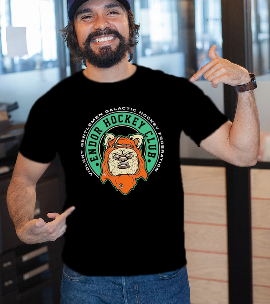 Violent Gentlemen Galactic Hockey Federation Endor Hockey Club 2026 T-Shirt