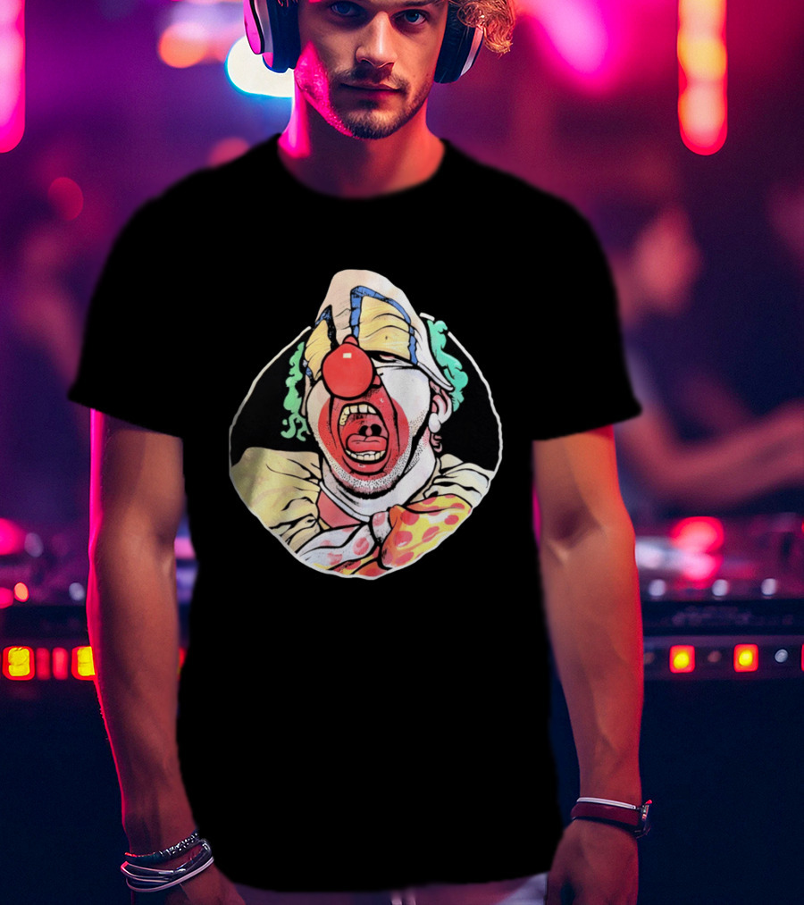 Yucko The Clown Retro Cartoon Style Bold Expression T-Shirt