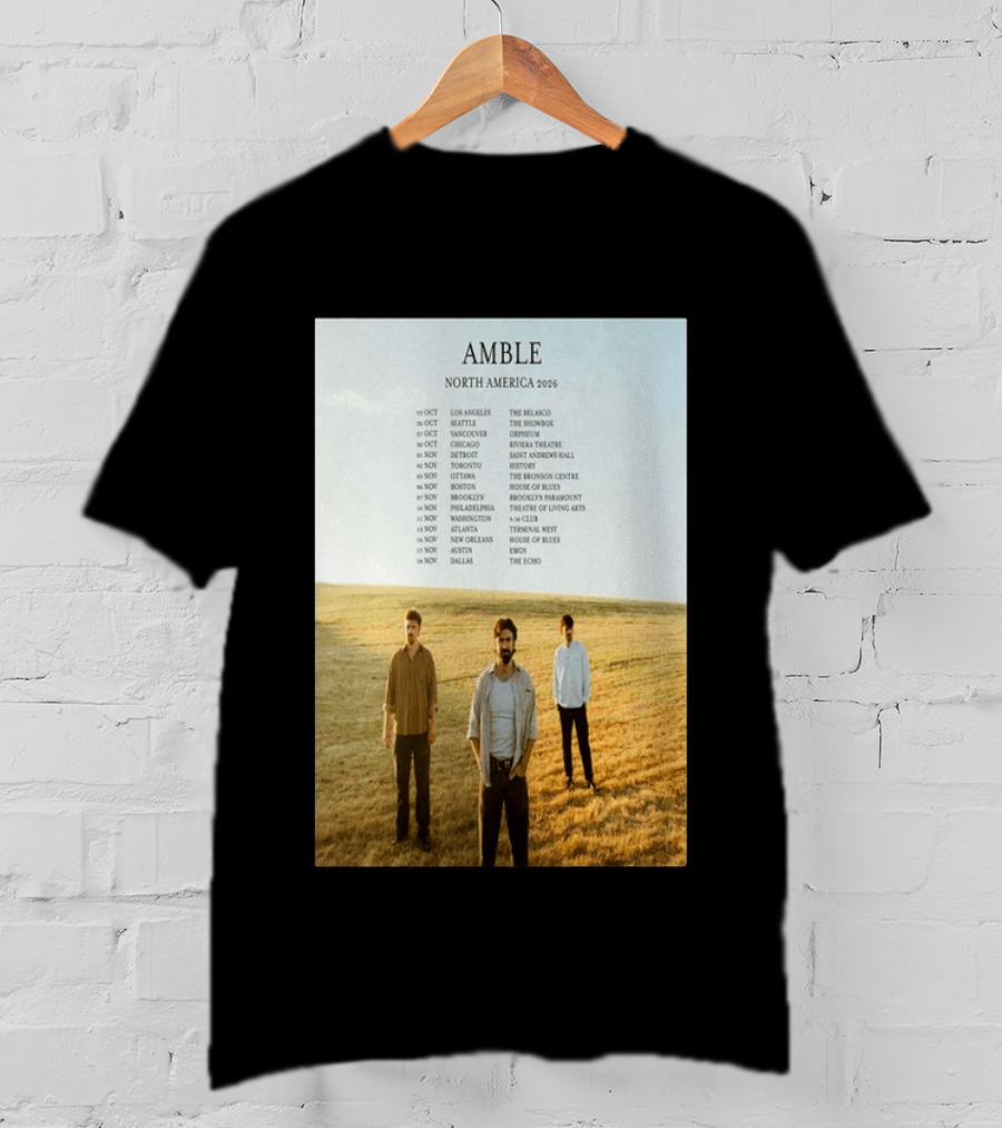 Amble Fall Tour 2026 T-Shirt