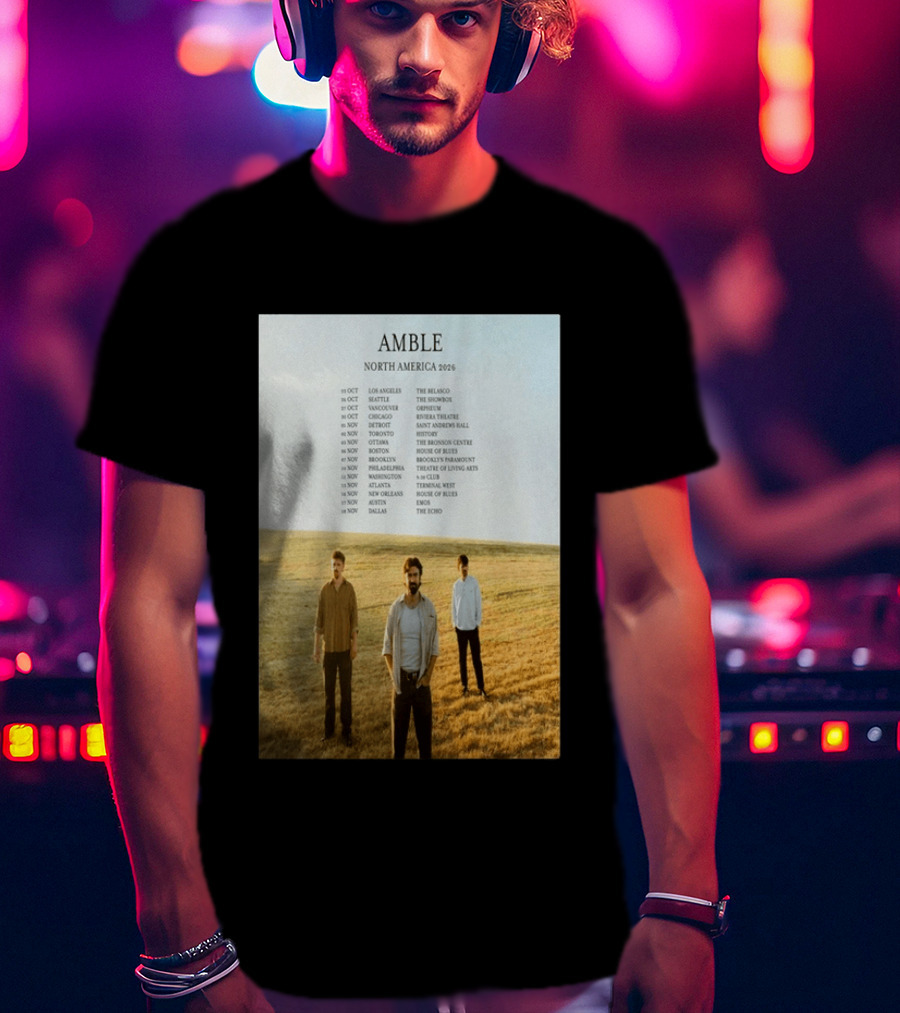 Amble Fall Tour 2026 T-Shirt