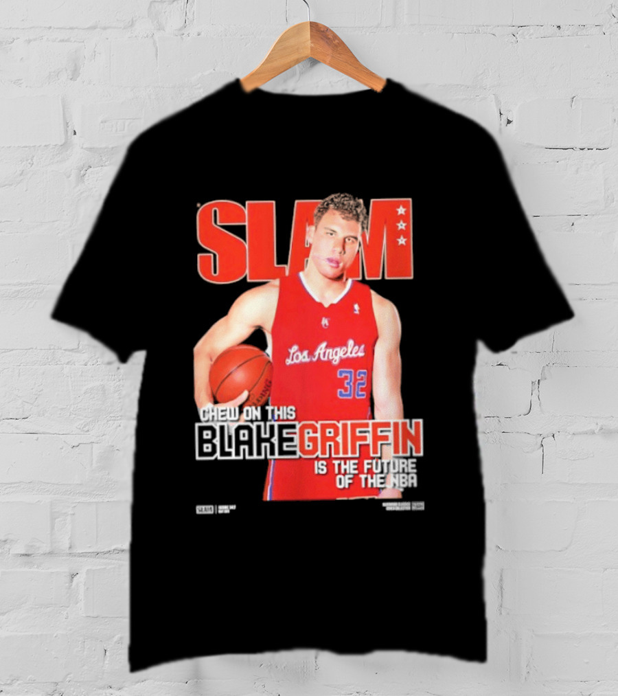 SLAM Los Angeles Clippers Blake Griffin Chew On This Is The Future Of The NBA T-Shirt