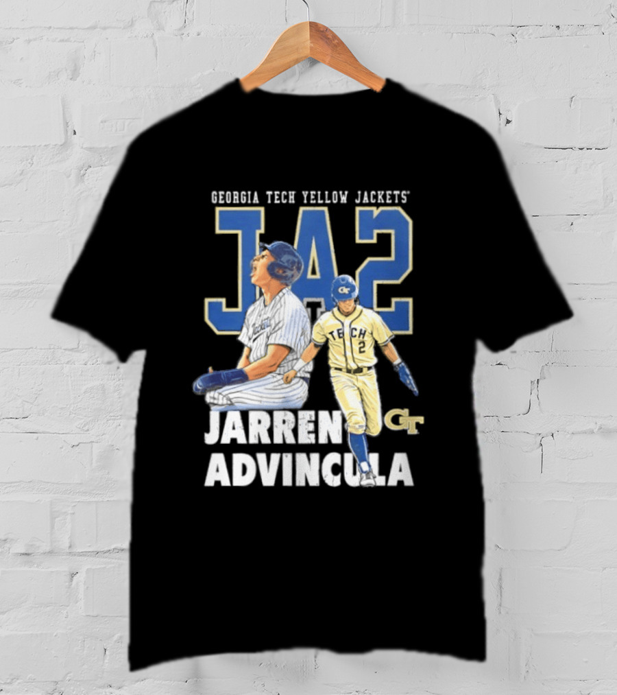 Georgia Tech Yellow Jackets JA2 Jarren Advincula T-Shirt