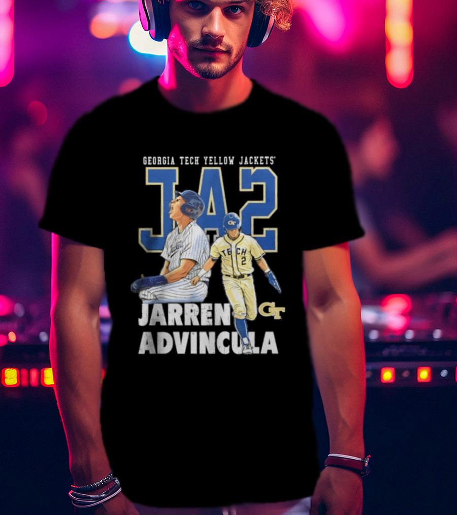 Georgia Tech Yellow Jackets JA2 Jarren Advincula T-Shirt