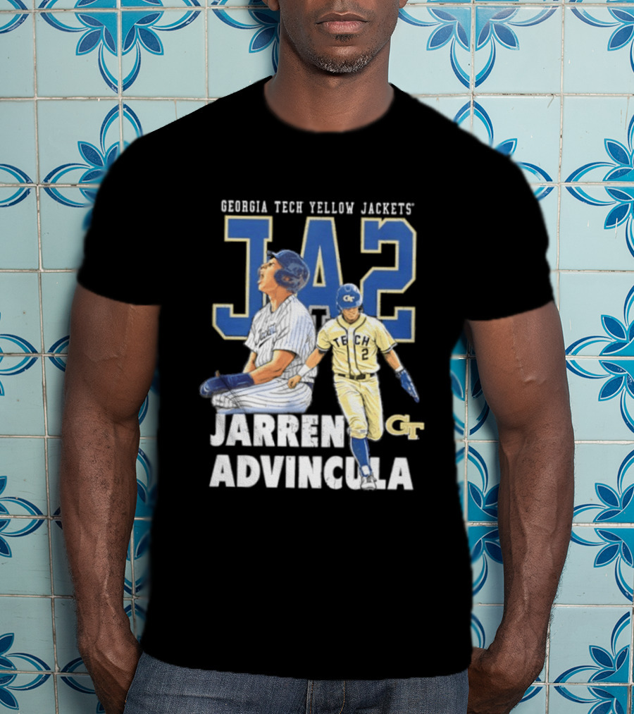 Georgia Tech Yellow Jackets JA2 Jarren Advincula T-Shirt