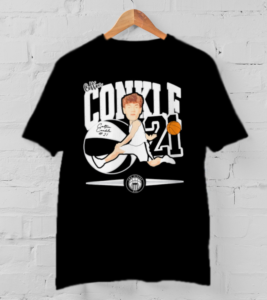 Colton Conkle 21 Basketball 2025 Marietta College T-Shirt