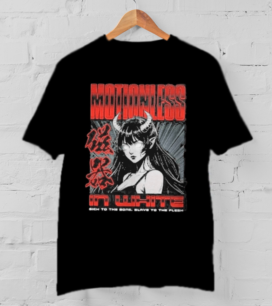 Motionless In White Rich To The Bone Slave To The Flesh Tour 2026 T-Shirt