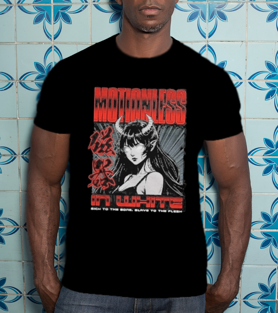 Motionless In White Rich To The Bone Slave To The Flesh Tour 2026 T-Shirt