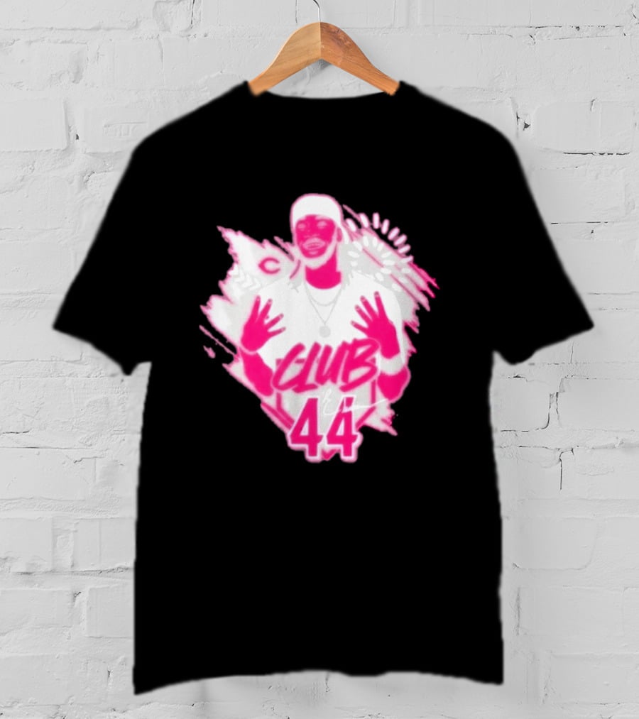 Elly De La Cruz Club 44 Pink Cincinnati Baseball T-Shirt