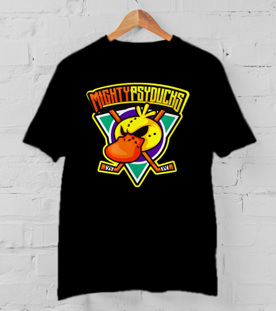Mighty Psyducks Pokémon Hockey NHL 2026 T-Shirt