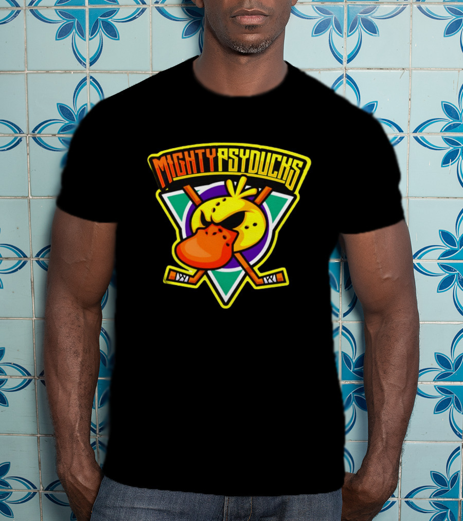 Mighty Psyducks Pokémon Hockey NHL 2026 T-Shirt
