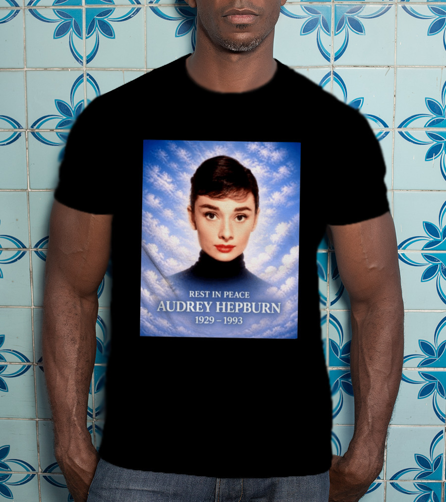 Rest In Peace Audrey Hepburn 1929 1993 T-Shirt