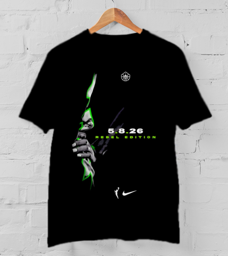 Seattle Storm Nike WNBA 5 8 26 Rebel Edition T-Shirt
