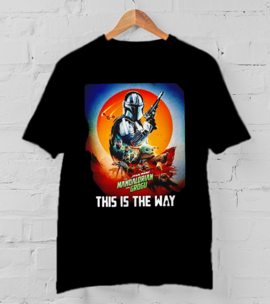 Star Wars Mandalorian Grogu This Is The Way T-Shirt