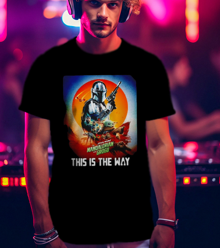 Star Wars Mandalorian Grogu This Is The Way T-Shirt