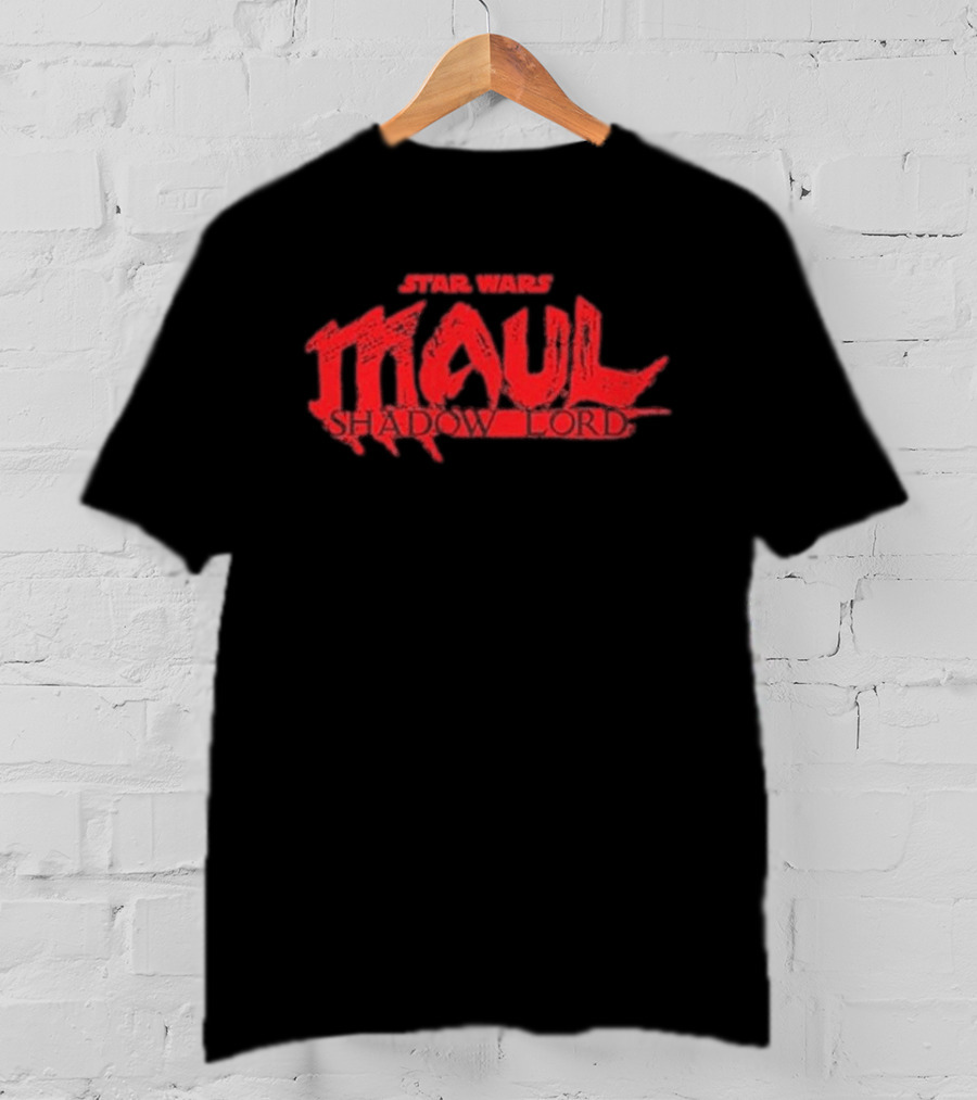 Star Wars Maul Shadow Lord Sith Master T-Shirt