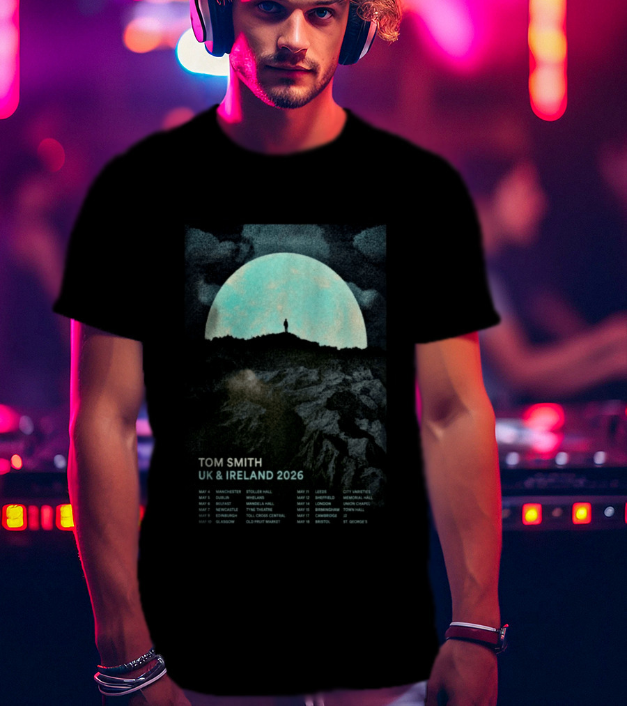 Tom Smith May 05 2026 Dublin Whelan's UK Ireland Tour T-Shirt