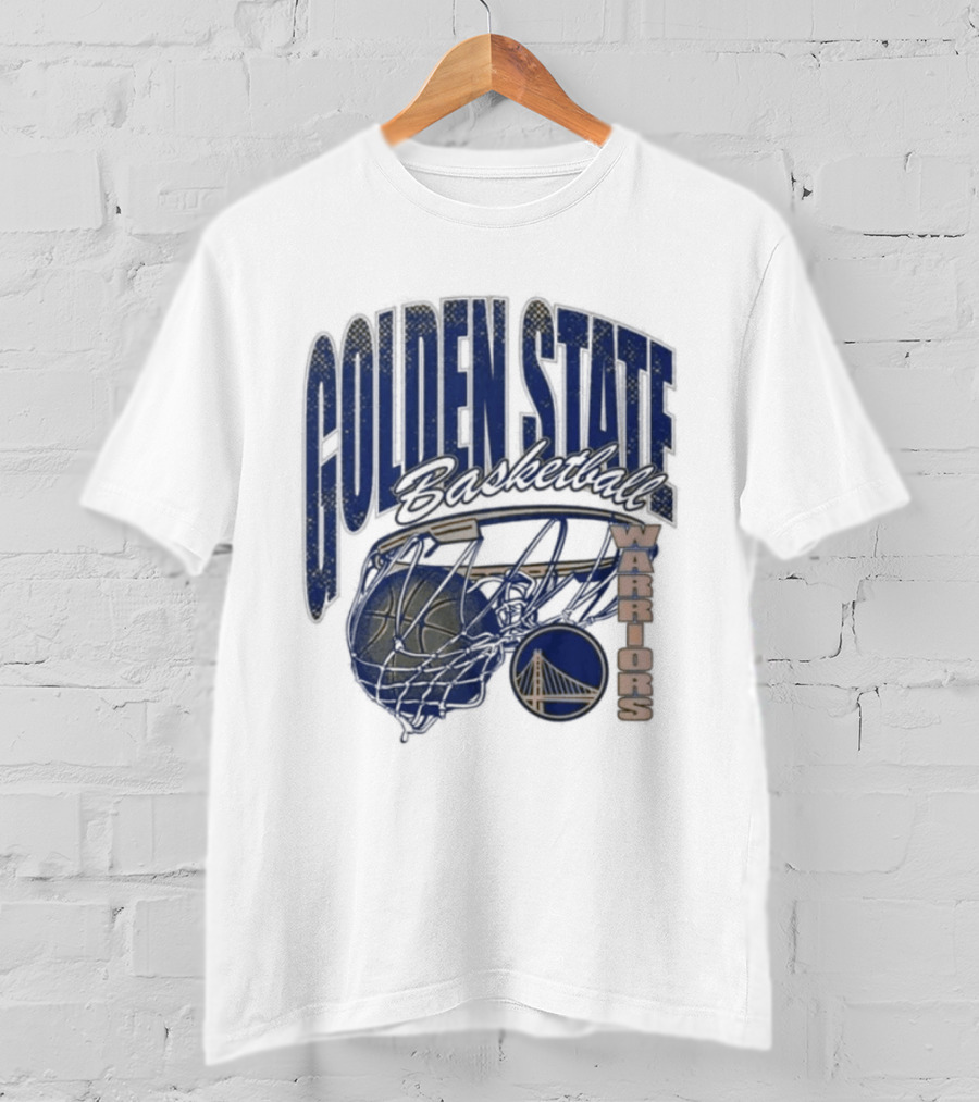 Golden State Warriors 2026 Script Swish Basketball T-Shirt