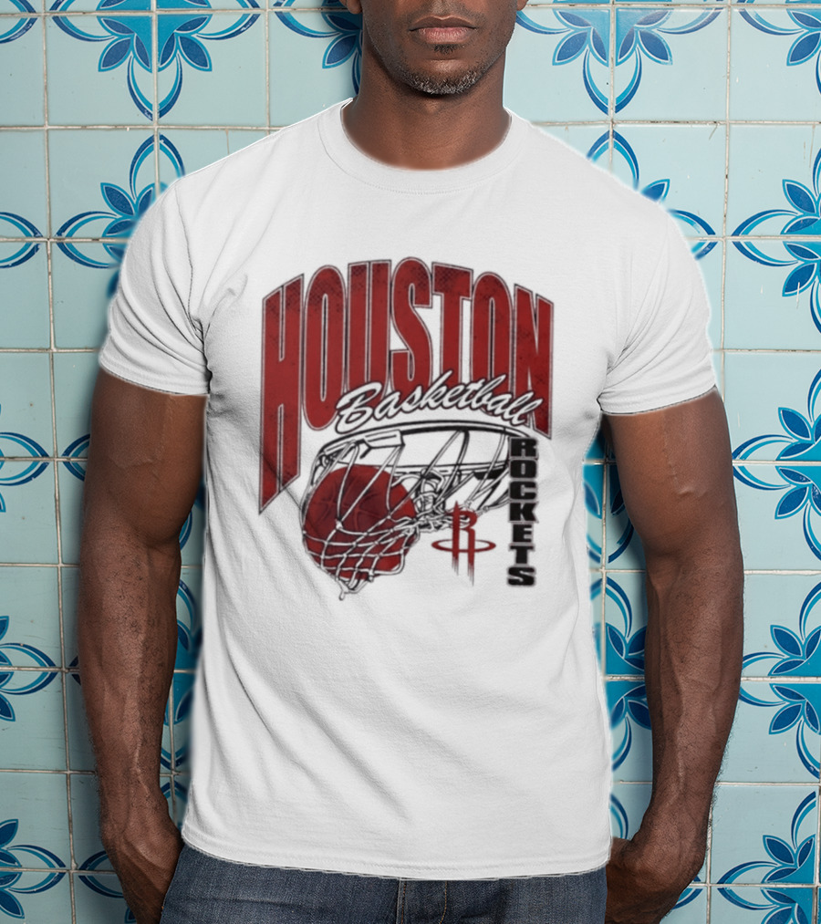 Houston Rockets Basketball Swish 2026 T-Shirt