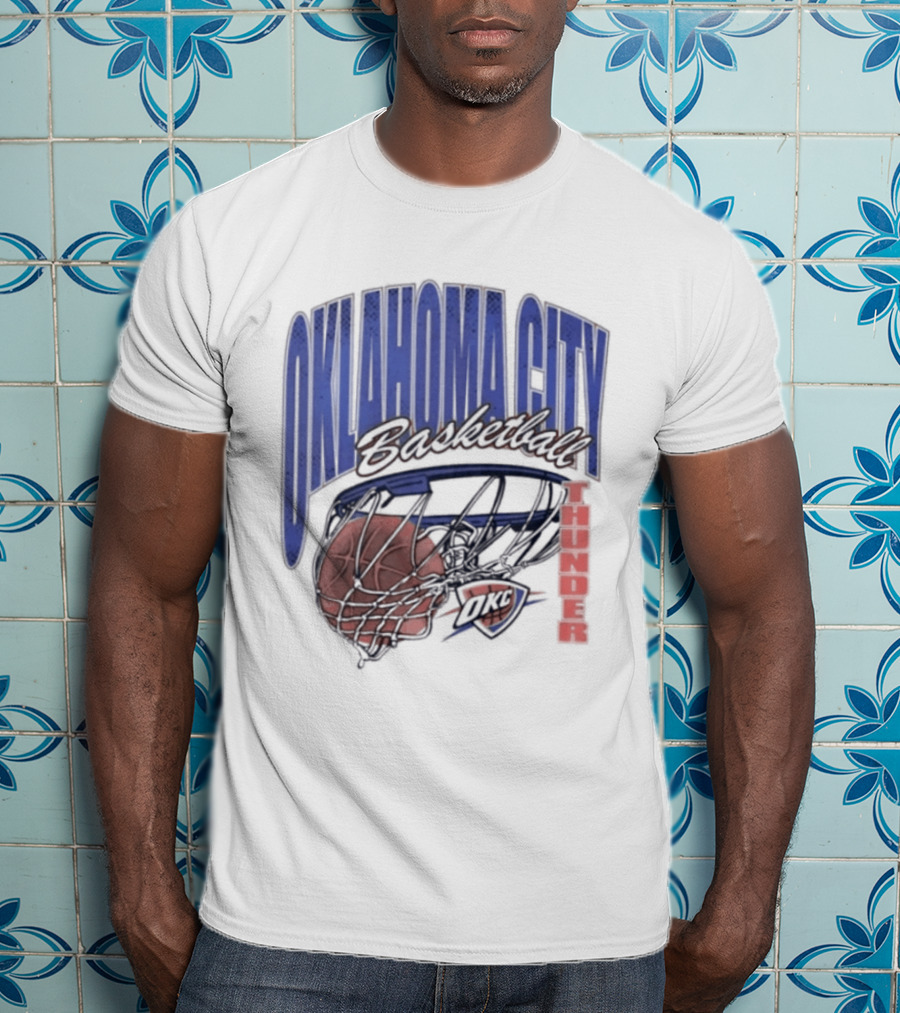 Oklahoma City Basketball Swish 2026 T-Shirt