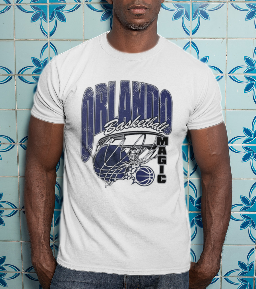 2026 Orlando Magic Basketball Script Swish T-Shirt
