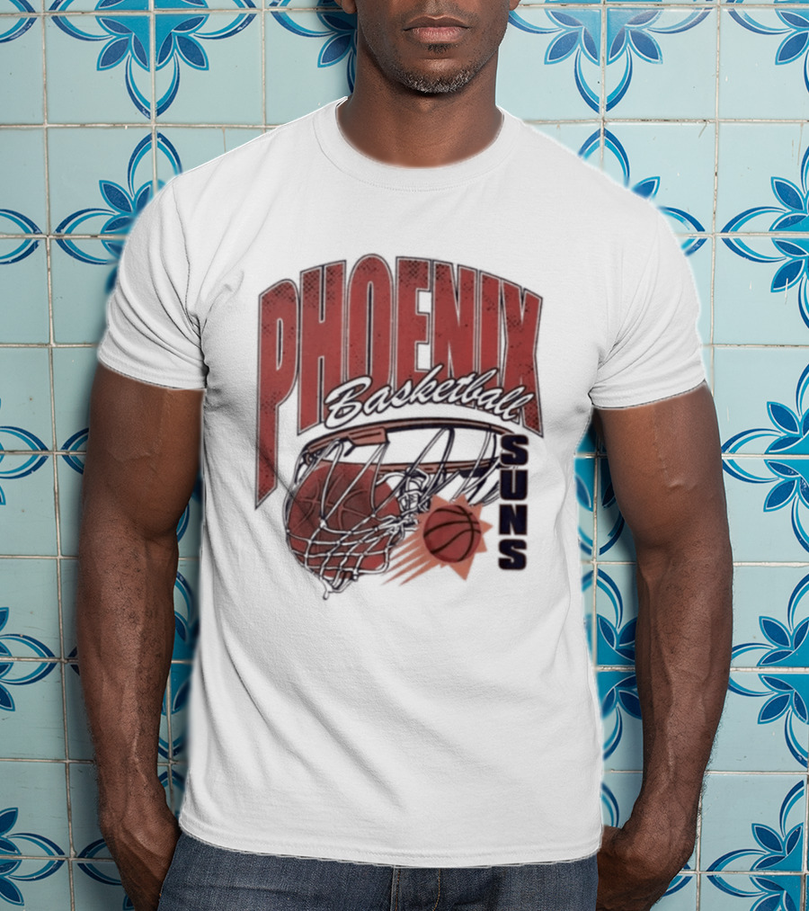 Phoenix Suns Basketball 2026 Swish Script T-Shirt