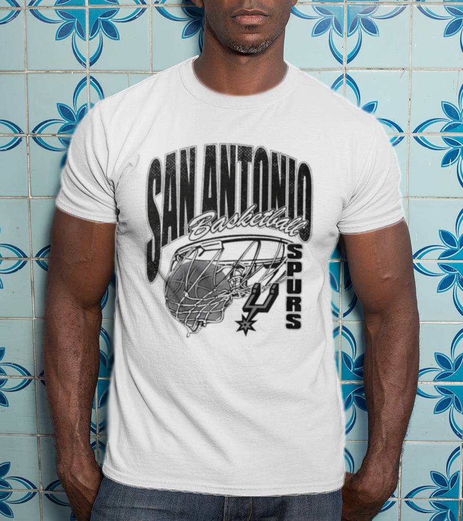 San Antonio Basketball 2026 Spurs Swish T-Shirt