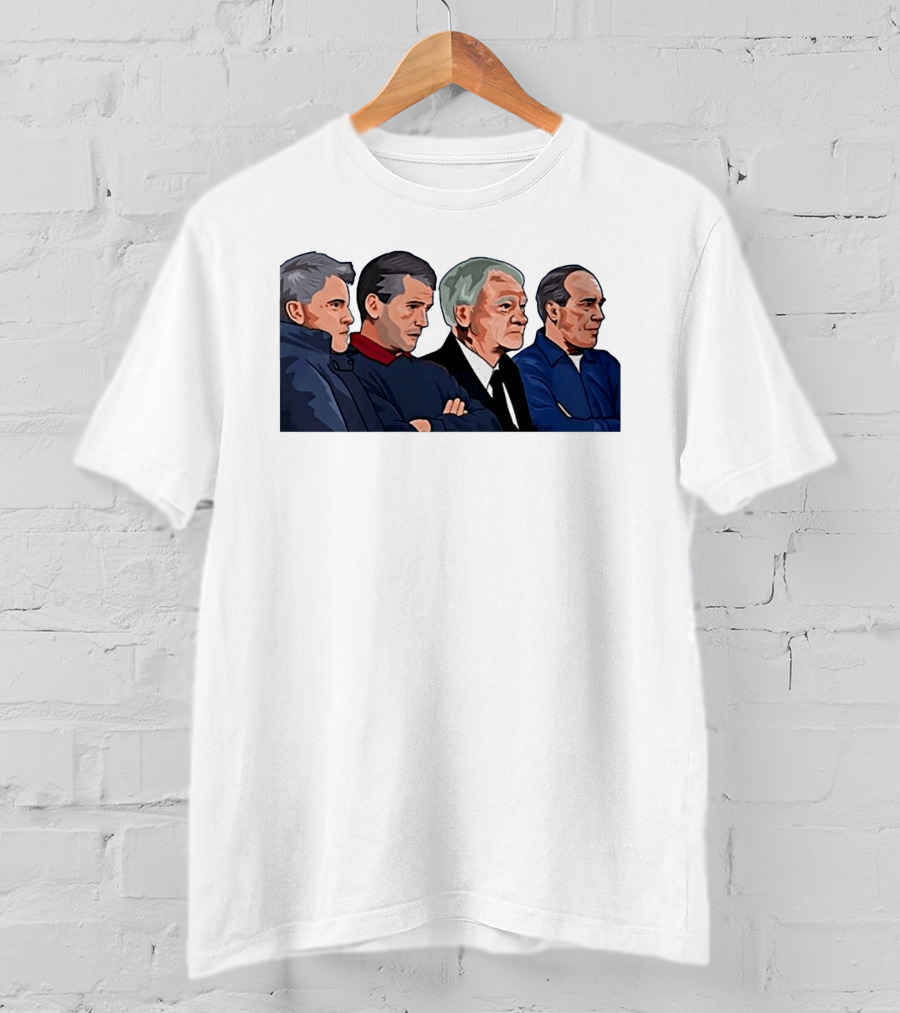 Ipswich Town FC Icons George Burley Sir Bobby Robson Sir Alf Ramsey Burleys Boys T-Shirt