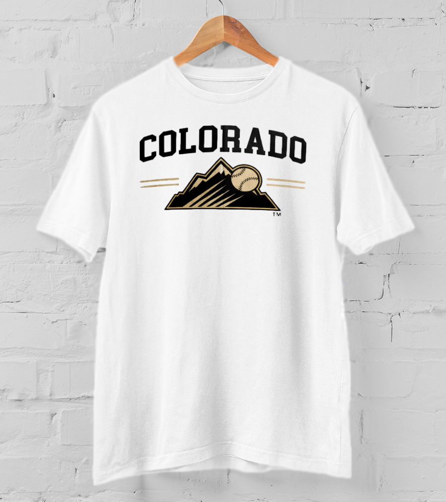 Colorado Rockies University Of Colorado 2026 Hat Giveaway Baseball Mountain T-Shirt