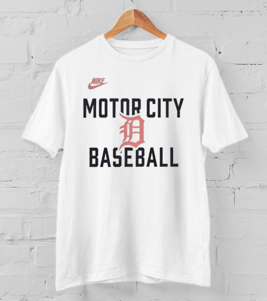 Nike Motor City Detroit Tigers Baseball T-Shirt