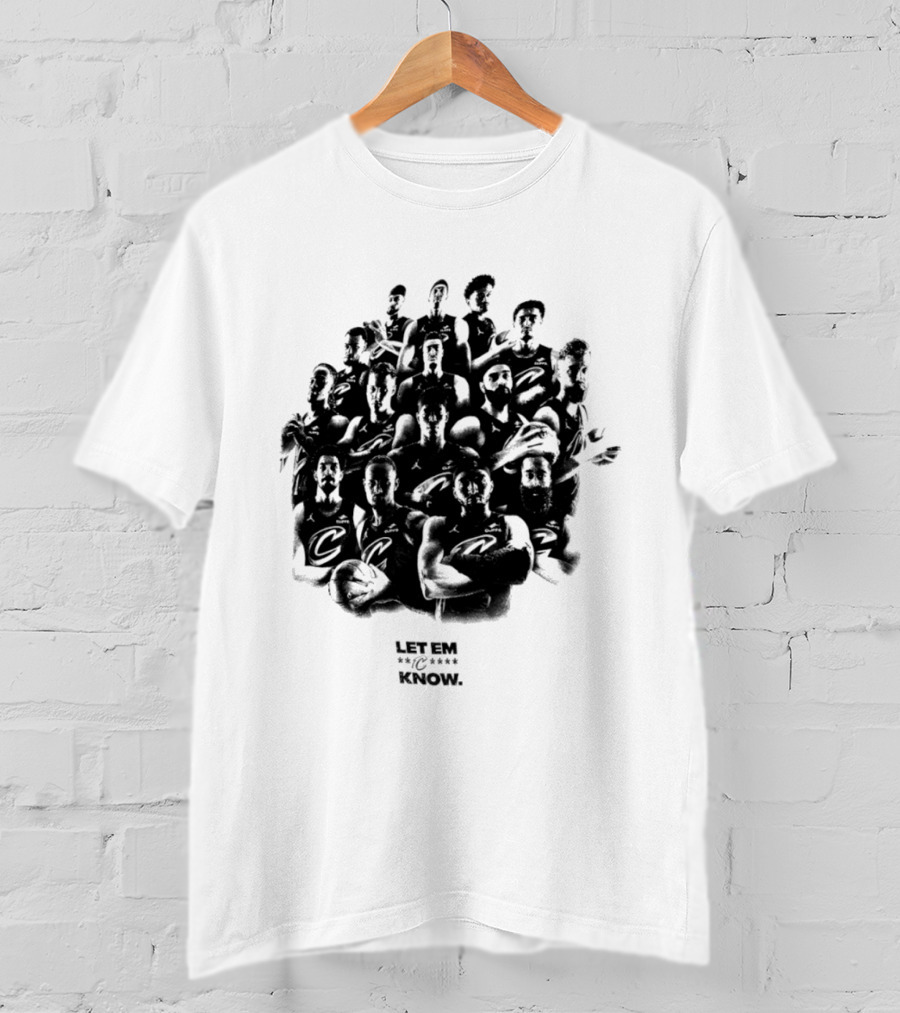 Donovan Mitchell Evan Mobley Cleveland Cavaliers Let Em Know T-Shirt