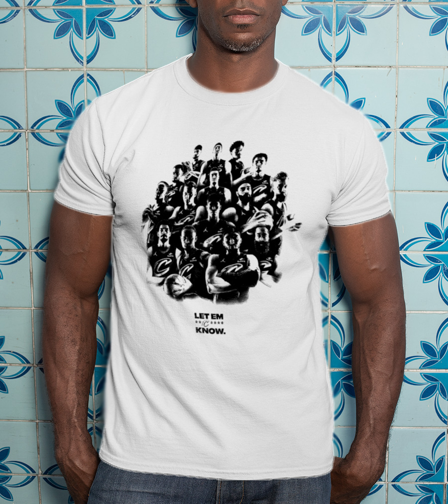 Donovan Mitchell Evan Mobley Cleveland Cavaliers Let Em Know T-Shirt