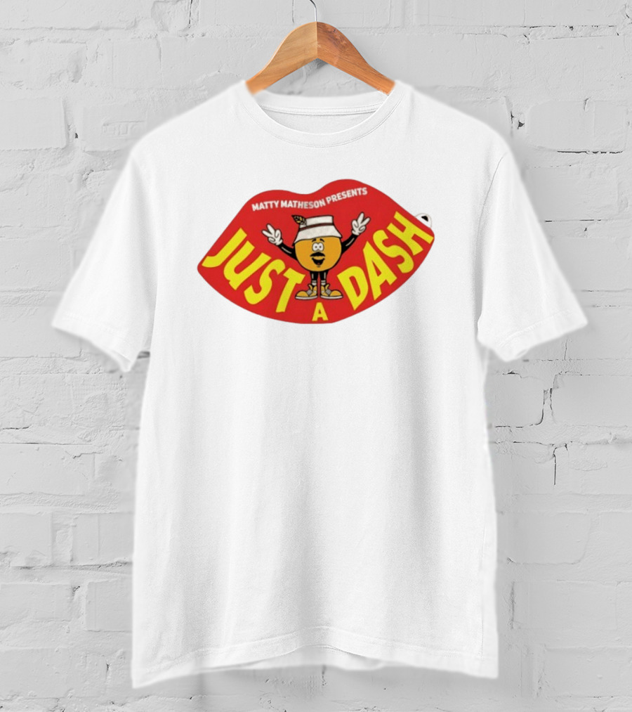 Matty Matheson Presents Just A Dash Lips With Cartoon T-Shirt