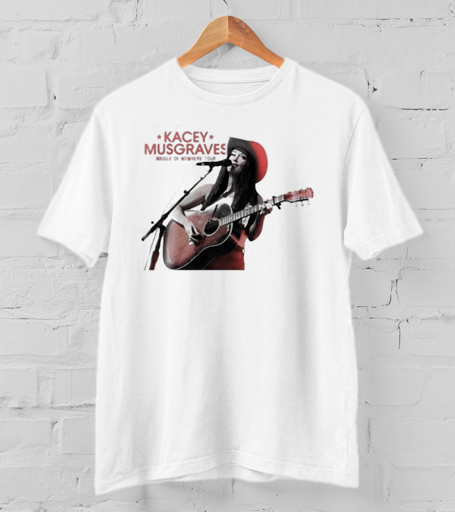 Kacey Musgraves Middle Of Nowhere Tour 2026 Acoustic Performance Cowboy Hat T-Shirt