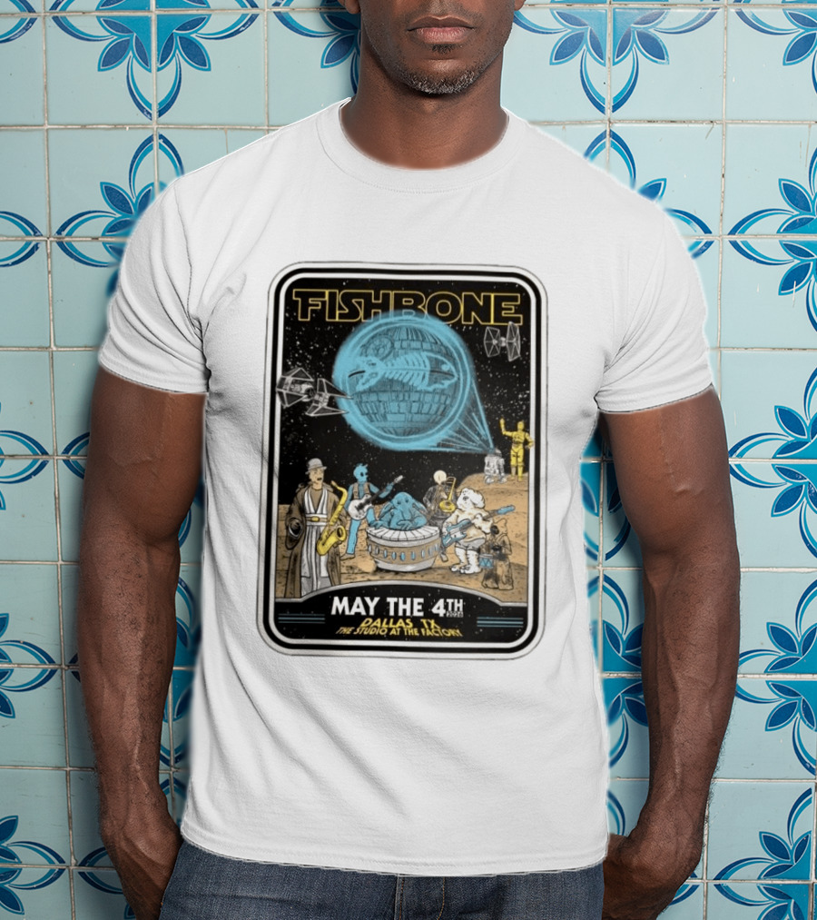FISHBONE May 4 2026 Dallas TX Tour With Star Wars T-Shirt