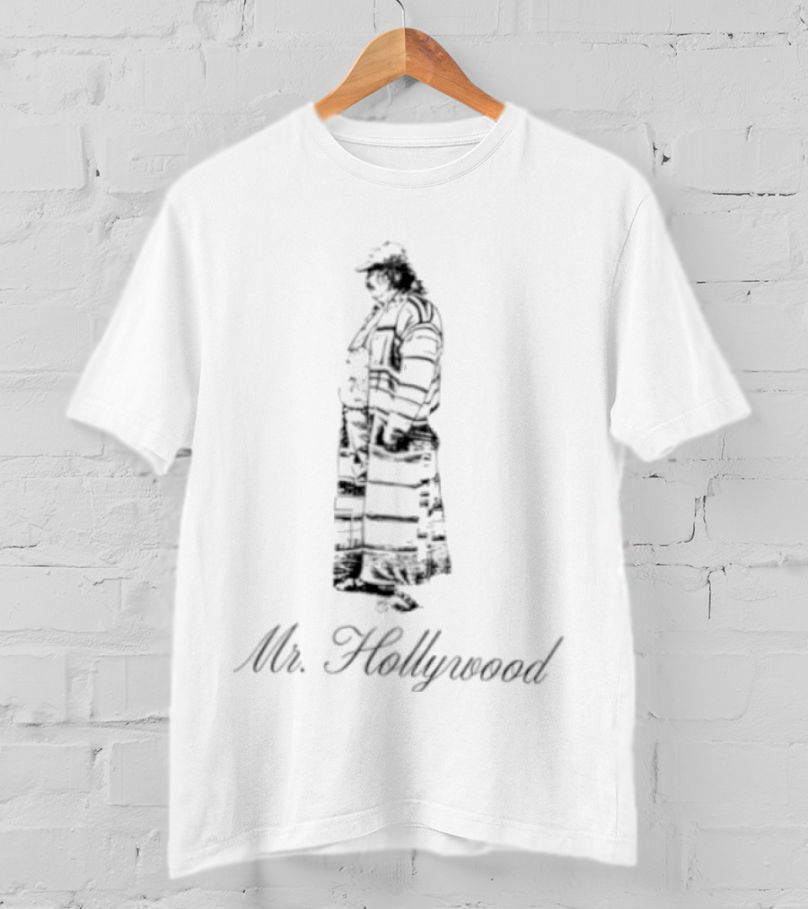 Mr. Hollywood Urban Silhouette Streetwear Fashion T-Shirt