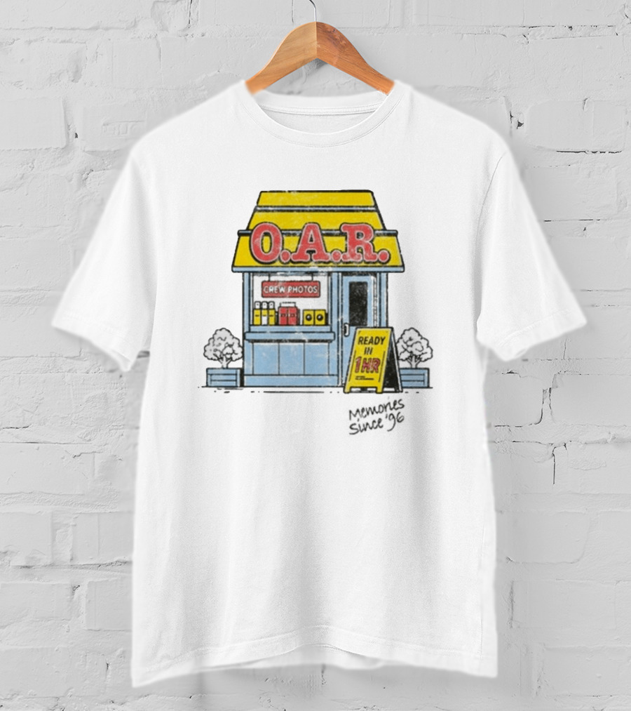 O.A.R. Crew Photos Ready In 1hr Since 96 T-Shirt