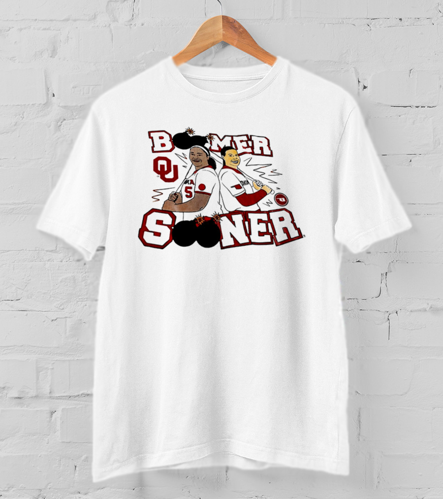 Boomer Sooner Baseball Oklahoma Sooners Players T-Shirt